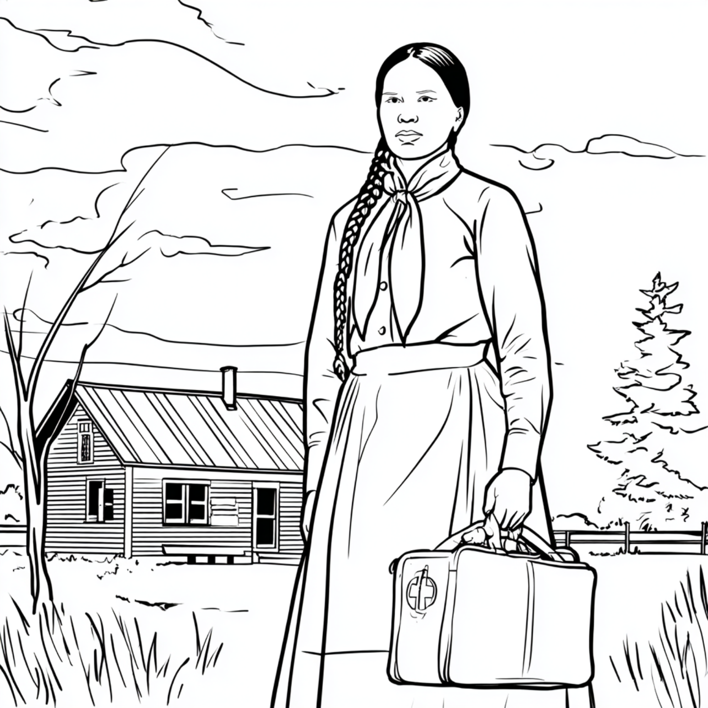 Indigenous Heroes Coloring Book for Kids Ages 4–12 | Discover Inspiring Leaders Across Canada & North America