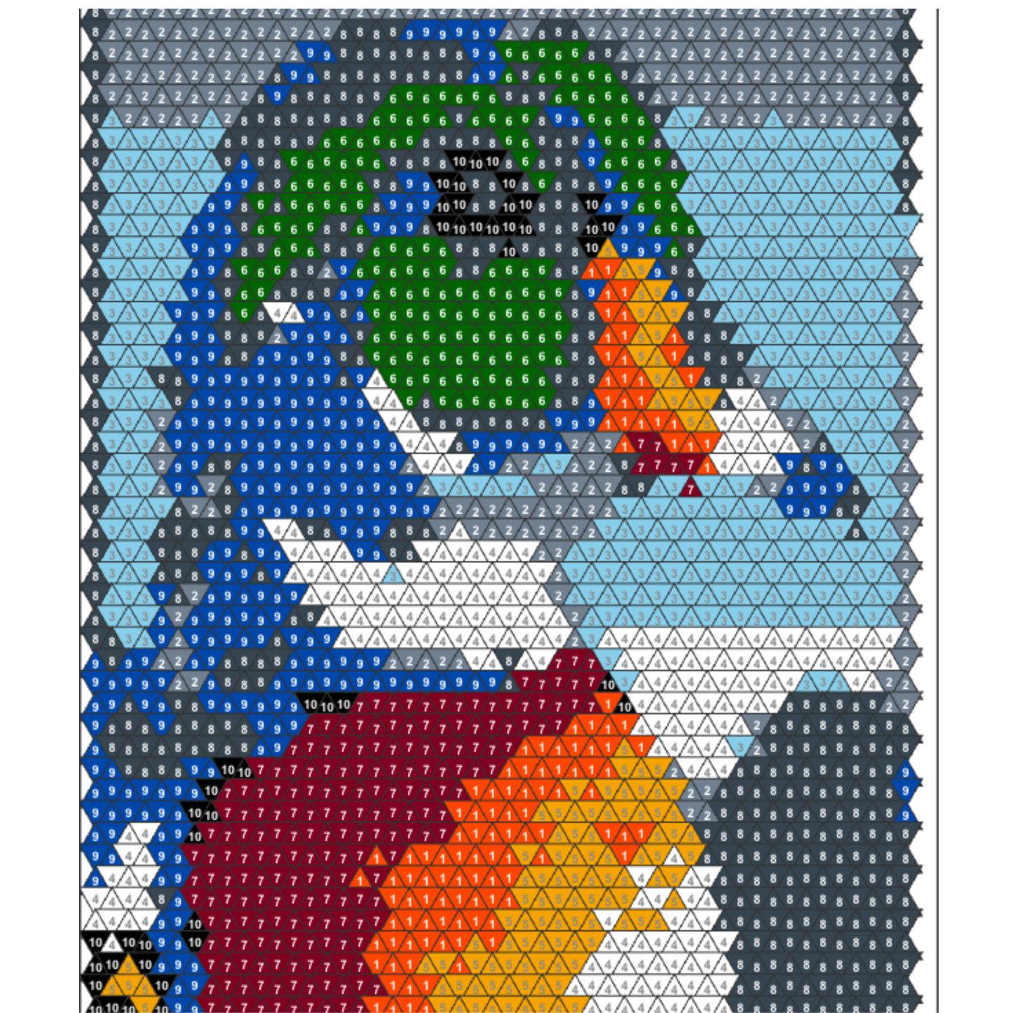 Mystery Mosaic Animals Coloring Book for Adults & Teens | Reveal 100 Hidden Animal Designs One Color at a Time