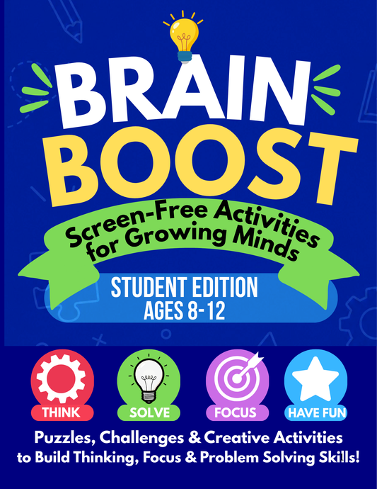 Brain Boost - Screen-Free Activities for Growing Minds